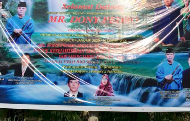 Heboh Lagi! di Pariaman Sumbar Muncul Indonesia Mercusuar Dunia