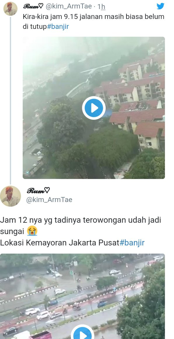 Jakarta Diguyur Hujan, Banjir & Anies Jadi Trending Topic Lagi!