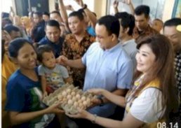 Lions Club Bantah Anies Dompleng di Acara Bagi Telur
