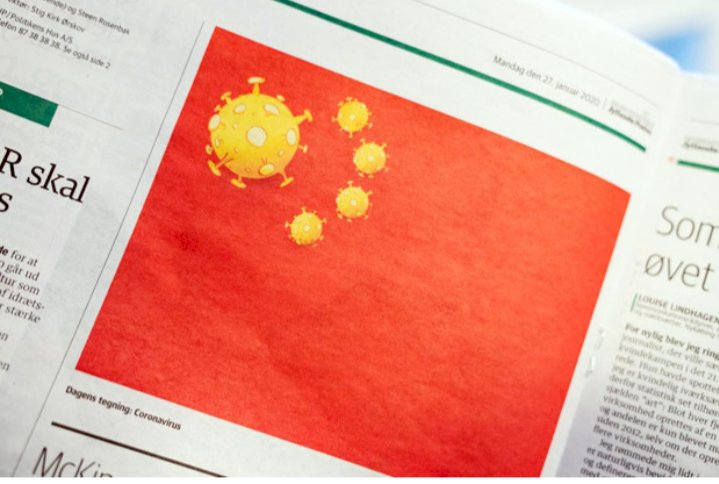 Gambar Bendera Jadi Virus Corona, China Garang ke Media di Denmark!