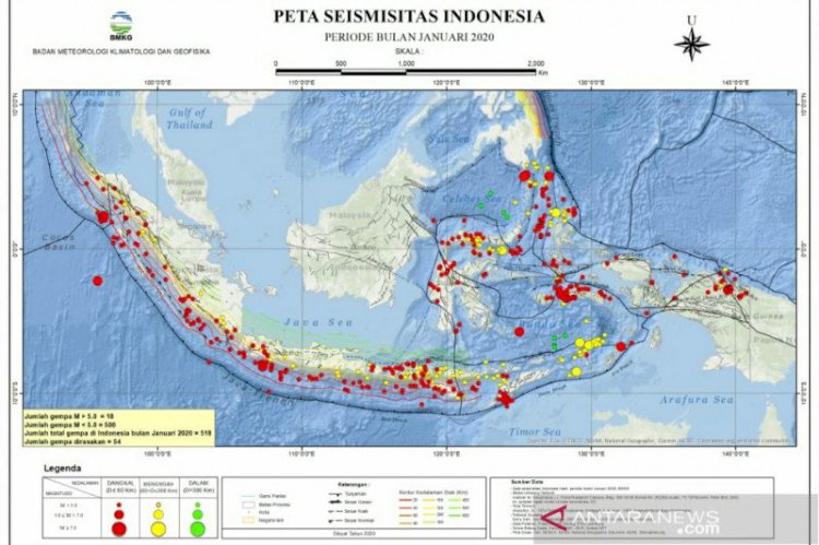 Loh Kok Bisa Gempa di Bengkulu Terasa di Nunukan Kaltim, Begini Kata BMKG