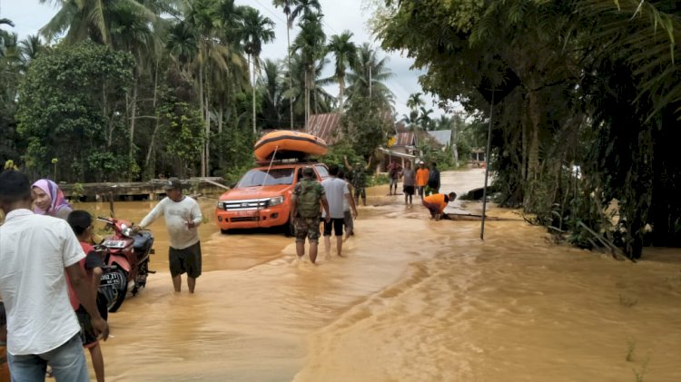 Banjir dan Longsor Landa 2 Kecamatan di Sarolangun, Begini Kondisi Terakhirnya
