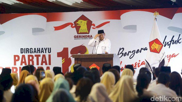 Prabowo: Kita Termasuk Partai yang Dekat Banyak Monyet, Jangan bilang Partai Kita Terdiri dari Monyet-monyet!