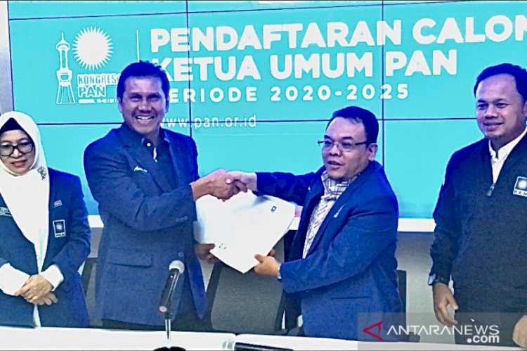 Bersama Bima Arya, Asman Abnur Serahkan Berkas Caketum PAN: Ini Bukti Saya Serius akan Bertanding!