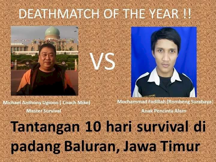 Viral Tantangan Survival 10 Hari di Baluran Banyuwangi, Anak Pecinta Alam VS Master Survival