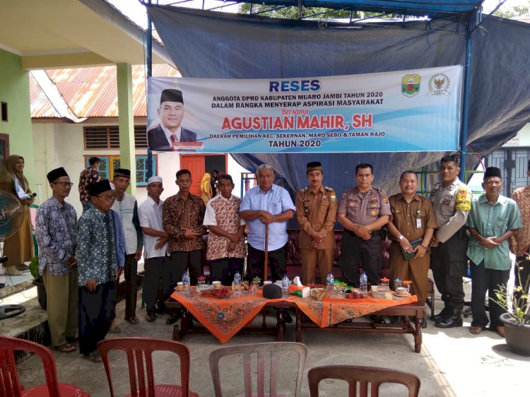 Reses di Marosebo Muarojambi, Agustian Mahir Serap Aspirasi Masyarakat
