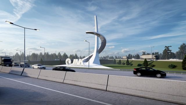 Bukan Palu Arit, Ternyata Ini Filosofi Tugu Tol Madiun yang Viral Karena Mirip Logo Komunis