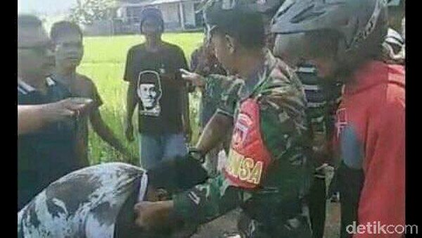 Aksi Kejar-kejaran Warga dan Begal Payudara Berakhir Begini