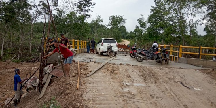 Terkesan Asal Jadi, Box Culvert di Jaluko Muarojambi Disorot Dewan