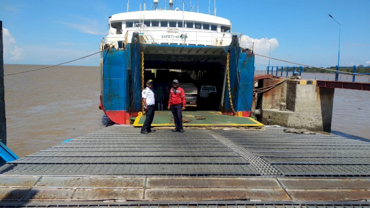 Takut Air Laut Surut, Kapal di Pelabuhan Roro Kulatungkal Tinggalkan Penumpang