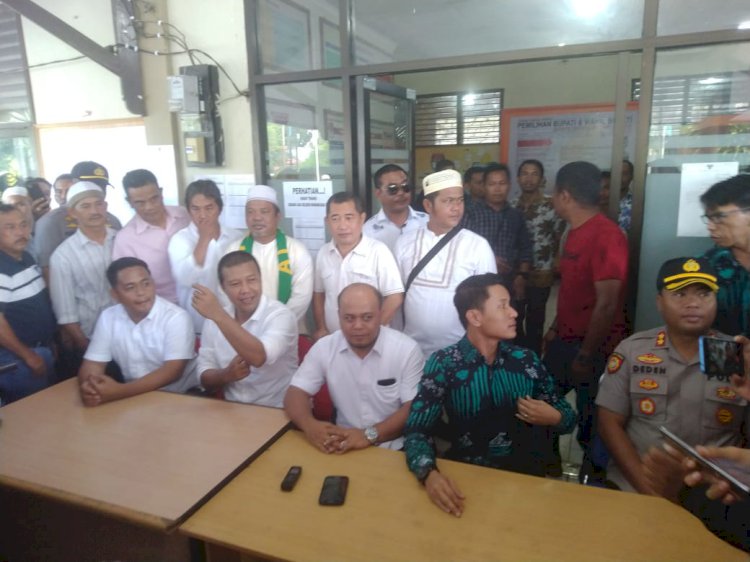 Mantap Maju di Jalur Perseorangan, Romi-Roby Daftar ke KPU Tanjab Timur