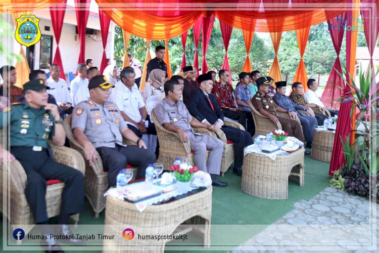 Bupati Tanjab Timur Pimpin Upacara HUT Bank Jambi Ke - 57