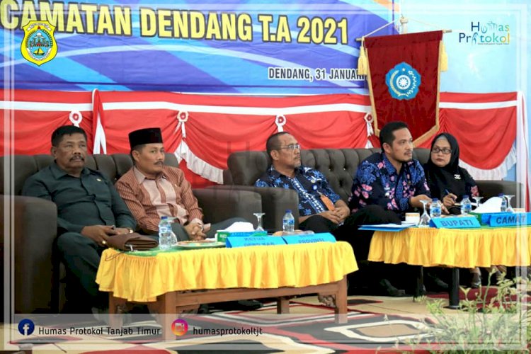 Asisten III Setda Tanjab Timur Pimpin Musrenbang Kecamatan Dendang