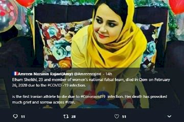 Pesepakbola Futsal Putri Iran Tewas Akibat Virus Corona