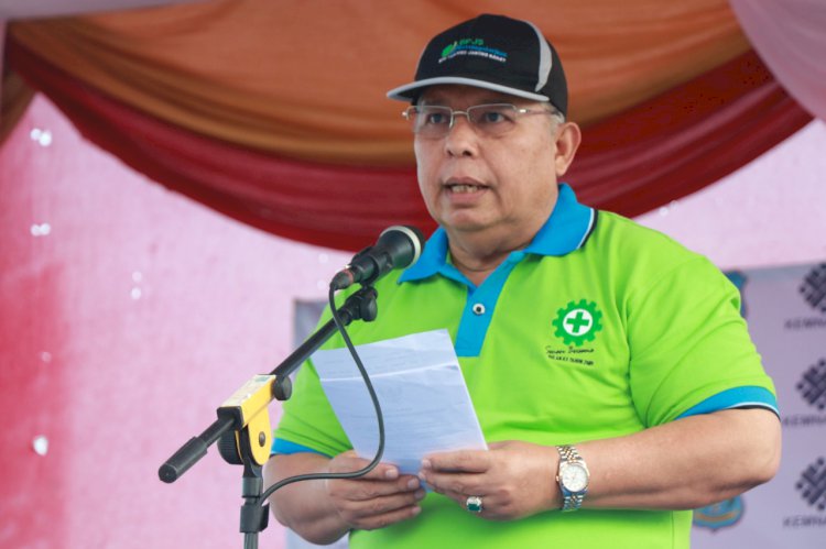 Bupati Canangkan Tanjab Barat sebagai Kabupaten Sadar Jaminan Sosial Ketenagakerjaan