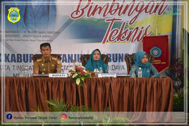 PKK Tanjab Timur Gelar Bimtek Dan Pelatihan Tertib Administrasi
