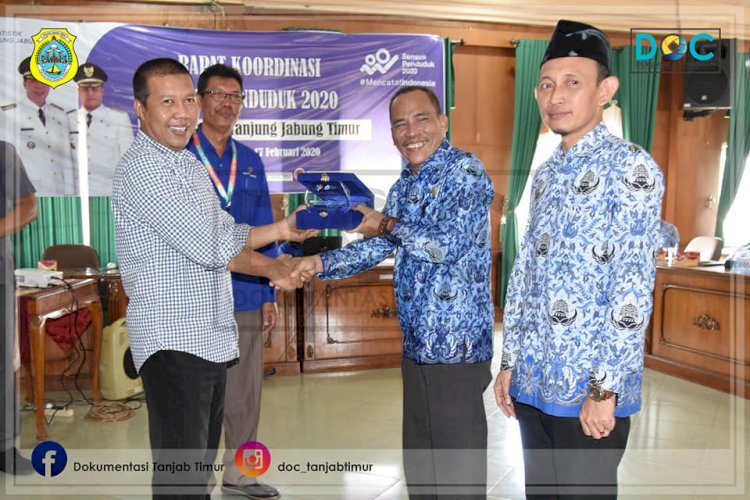 Bupati Tanjab Timur Buka Rakor Sensus Penduduk 2020