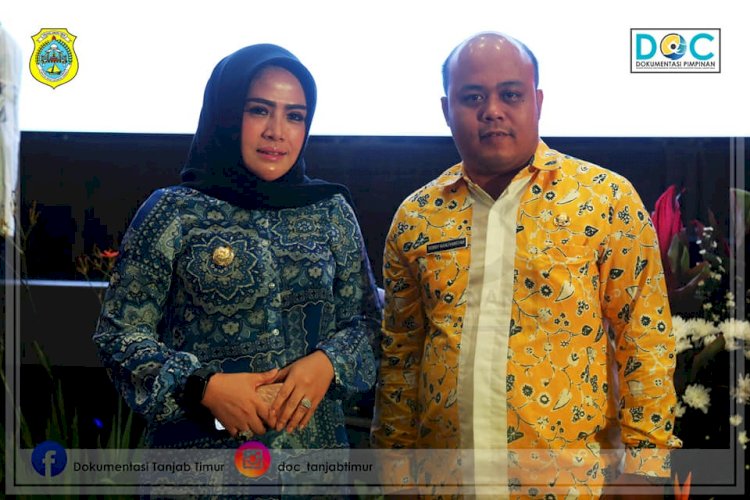 Wakil Bupati Tanjab Timur Hadiri Rakornas Bidang Perpustakaan 2020