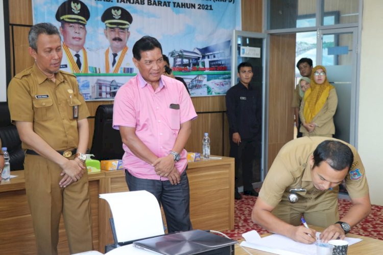 Sekda Agus Sanusi Hadiri Acara Forum Konsultasi Publik Penyusunan RKPD 2021