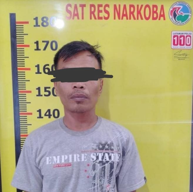 Jual Sabu di Dekat TK, Pengedar Asal Gunung Raya Kerinci Ini Ditangkap Polisi