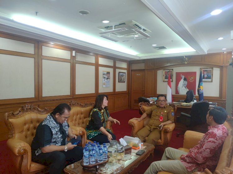 Konsultasi ke Dirjen Otda, Edi Purwanto Bahas RUU Cipta Kerja