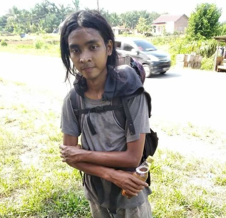 Viral! Pemuda Ini Jalan Kaki dari Jepara ke Kerinci Jambi Hanya untuk Daki Gunung Kerinci