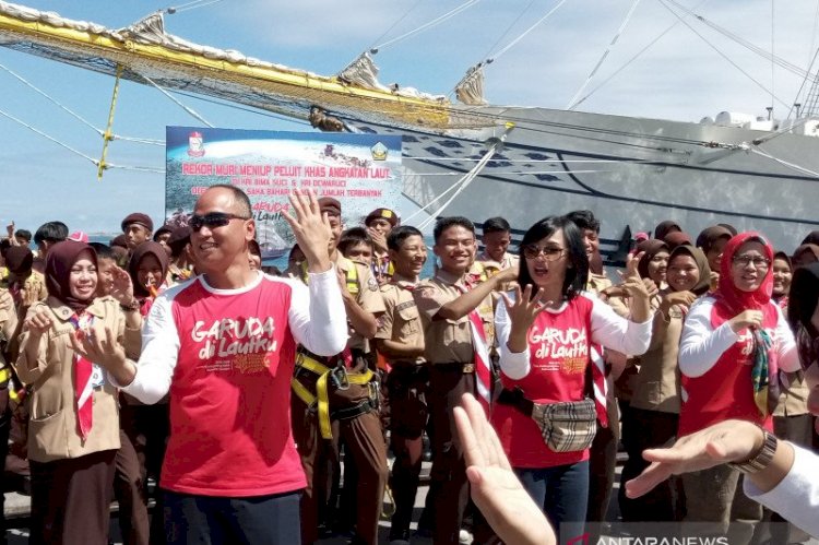 TikTok Cuci Tangan Cegah Virus Ala Danlantamal VI & 300 Saka Bahari