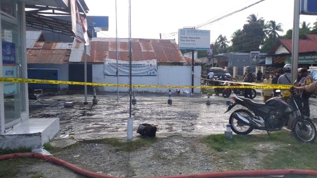 Pinjaman Kredit Ditolak, Pria Ini Lempar Bom Molotov ke Kantor BRI