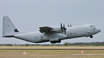 Pesawat Hercules C-130 Jemput Alat Kesehatan Cek Corona di China