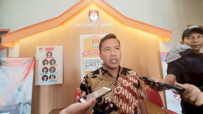 KPU Provinsi Jambi Pastikan Tunda 4 Tahapan Pilkada
