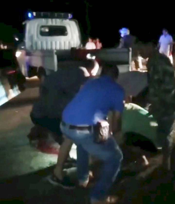 Viral! Kecelakaan Maut Antara Bus dan L300 di Bungo-Jambi