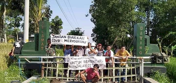 Kisah Kampung di Sleman yang Lakukan Lockdown, Khawatir Penyebaran Virus Corona