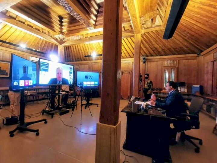 Telekonferensi Pimpinan Kota di 31 Negara, Anies: Hentikan Corona Perlu Tindakan Ekstrem