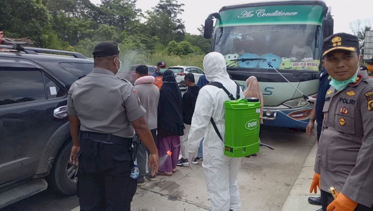 Muarojambi Siaga Corona, Aparat Jaga Wilayah Perbatasan