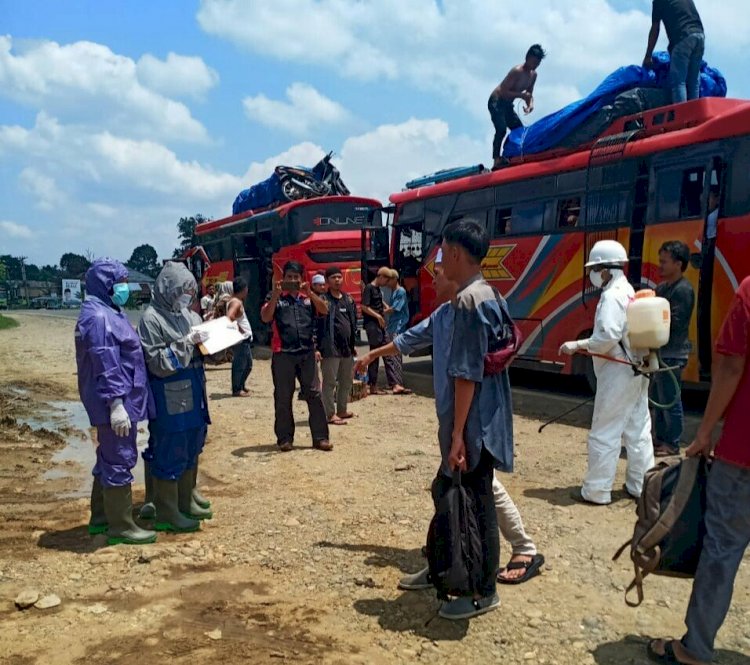 Bungo Terapkan Pemeriksaan Ketat di Perbatasan, Tobroni: Kita Mencegah COVID-19 Masuk!
