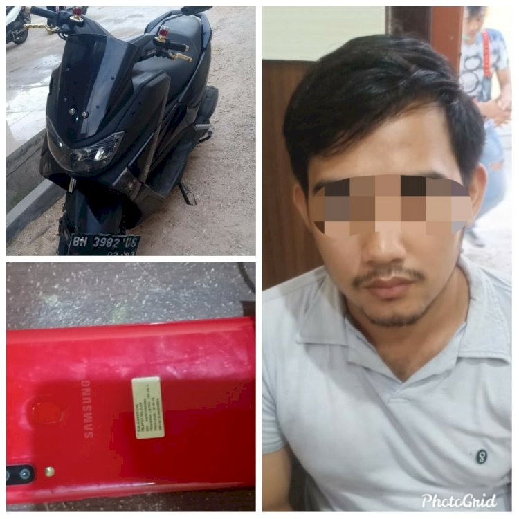 Saat di Pasar, Jambret Ganteng Resahkan Warga Bungo Ini Dibekuk Polisi