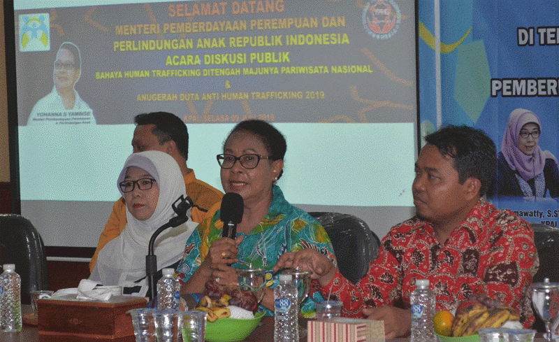 Ingin "Tenggelamkan" Mafia Perdagangan Orang, Yohana: Kementerian Saya Anggarannya Kecil